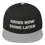 MJLNY - Grind Now Shine Later Flat Bill Cap
