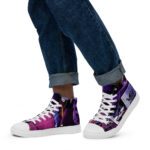 MJLNY - The Joker Men’s high top canvas shoes