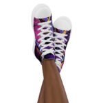 MJLNY - The Joker Women’s high top canvas shoes
