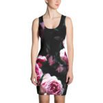 MJLNY - Pink Roses Sublimation Cut & Sew Dress