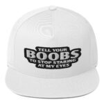 MJLNY - Boobs and Eyes Flat Bill Cap