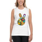 MJLNY - Love and Peace Muscle Shirt