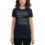 MJLNY - Karen Defined Women's short Sleeve T-shirt