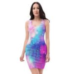 MJLNY - Pink Galaxy Sublimation Cut & Sew Dress