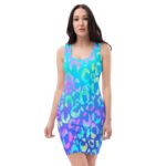 MJLNY - Metallic Print Sublimation Cut & Sew Dress