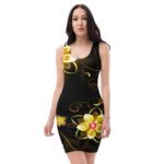 MJLNY - Golden Bloom Dress