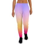 MJLNY - Blue to Pink Ombre Women's Joggers