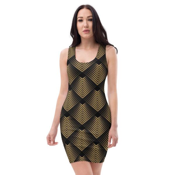 MJLNY - Golden Scales Dress