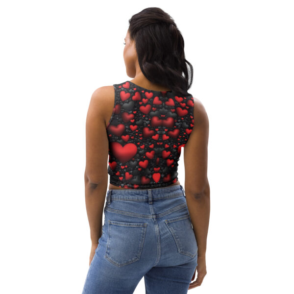 MJLNY - Hearts in Bloom Crop Top - Image 3