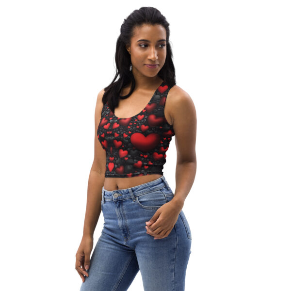 MJLNY - Hearts in Bloom Crop Top