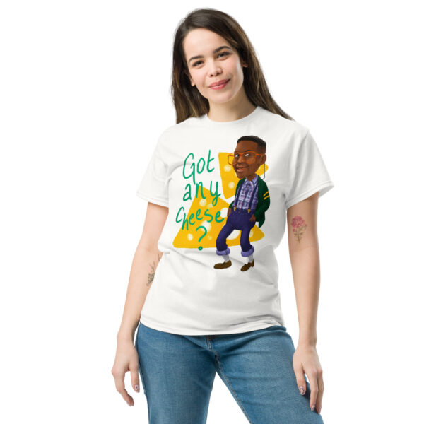 MJLNY - Urkel Got Cheese Unisex Classic Tee - Image 2