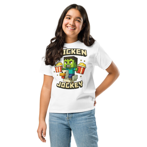 MJLNY - Chicken Jockey Youth Classic Tee - Image 2