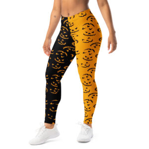 MJLNY - Pumpkin Smiles Leggings