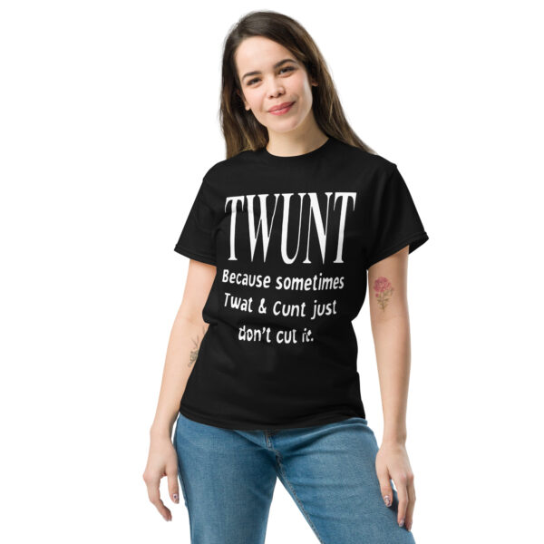 MJLNY - Twunt Unisex Classic Tee - Image 2