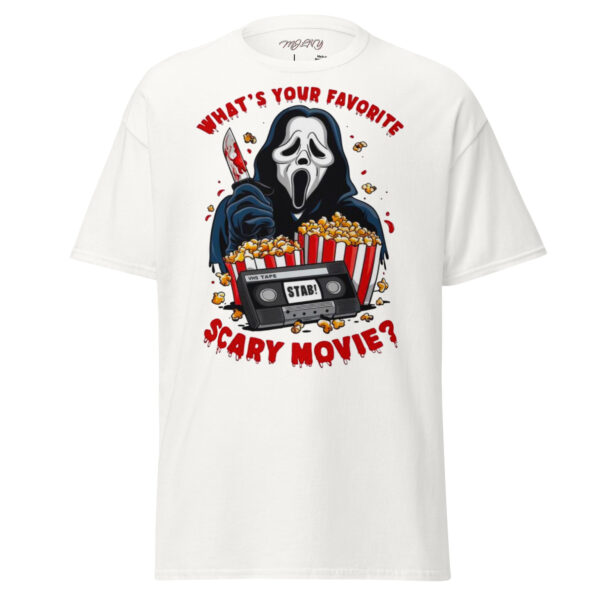 MJLNY - Ghostface Favorite Scary Movie Unisex Classic Tee