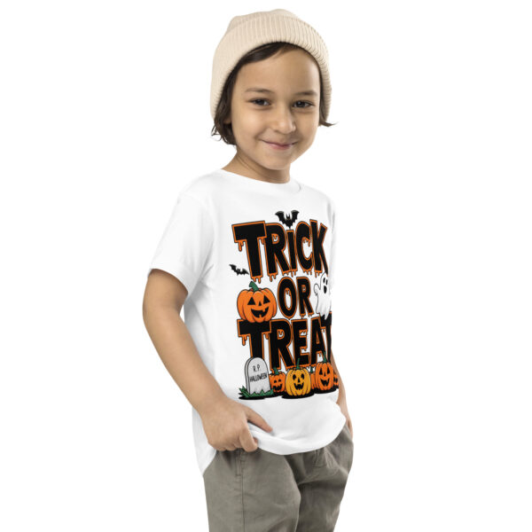 MJLNY - Trick or Treat Toddler Short Sleeve Tee - Image 2