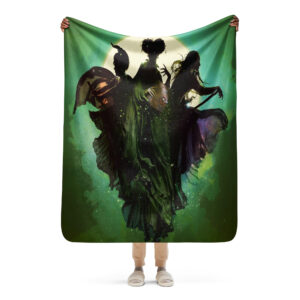 MJLNY - Hocus Pocus Sandersons Sherpa Blanket