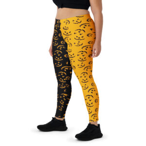 MJLNY - Pumpkin Smiles Leggings