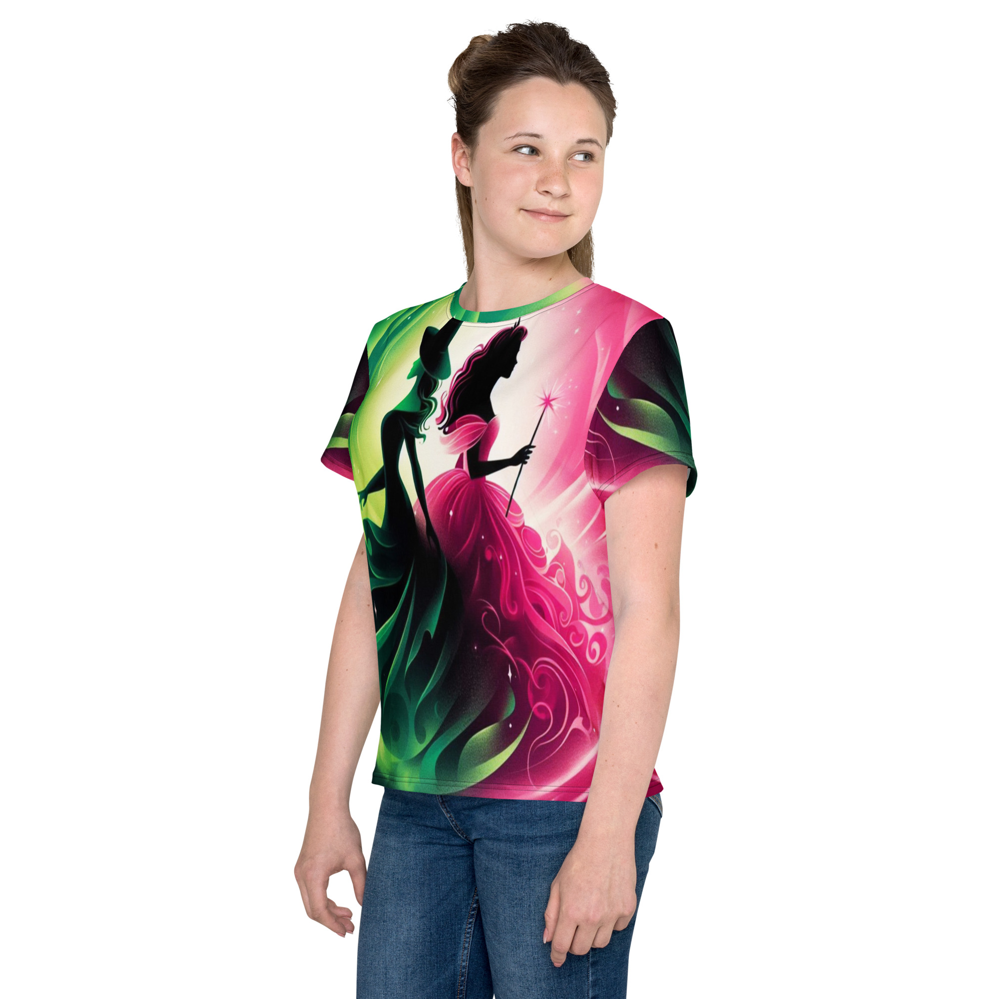 MJLNY - Good Witch or a Bad Witch Youth Crew Neck T-shirt - Image 3