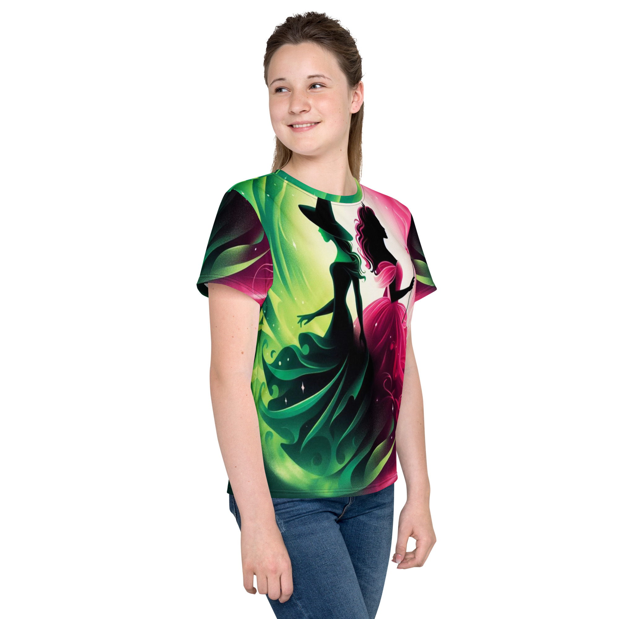 MJLNY - Good Witch or a Bad Witch Youth Crew Neck T-shirt - Image 4