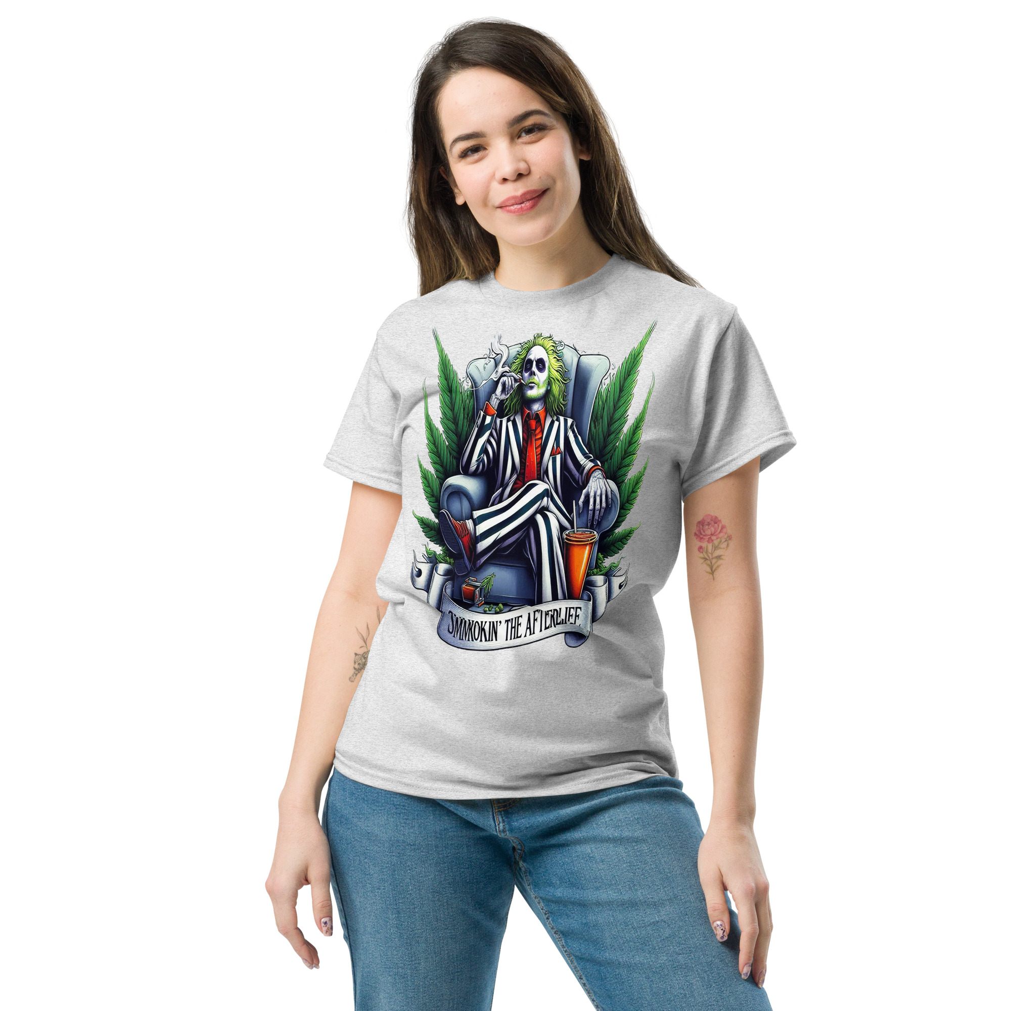 MJLNY - Beetlejuice Blazin’ in the Afterlife Tee - Image 3