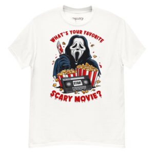 MJLNY - Ghostface Favorite Scary Movie Unisex Classic Tee